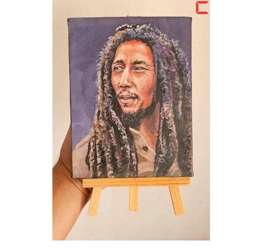 Stunning Portrait of Bob Marley